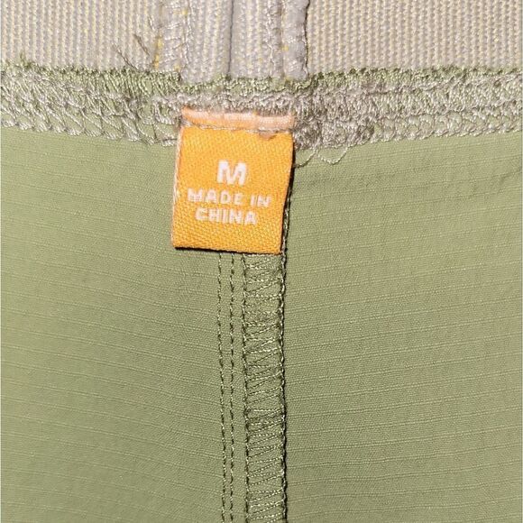 NWOT Orvis Sage Green Athletic Casual Outdoor Shorts Elastic Waist M - Picture 10 of 14